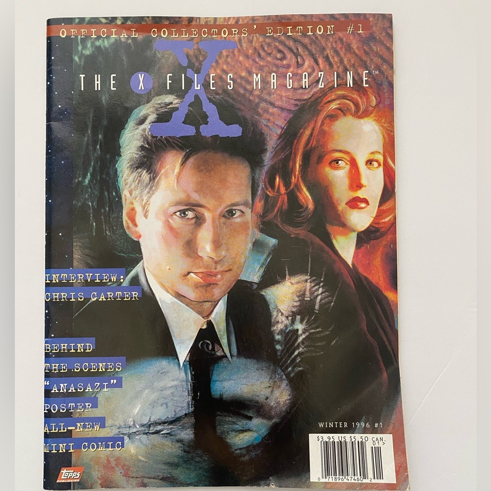 1996 Official Collectors’ Edition #1 X Files magazine